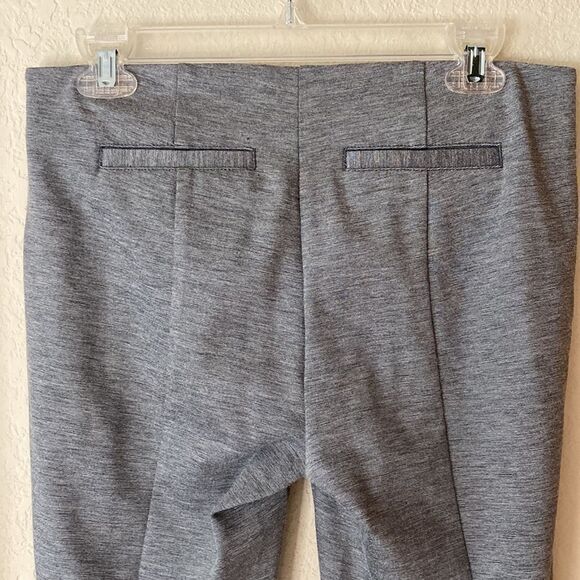 Cabi Newport Side Zip Ponte Knit Gray Slim Leg Style 814 Women’s Size 4 - Picture 7 of 14